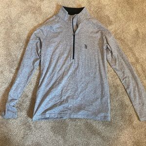 Taylor Jordan grey quarterzip pullover (never worn)
